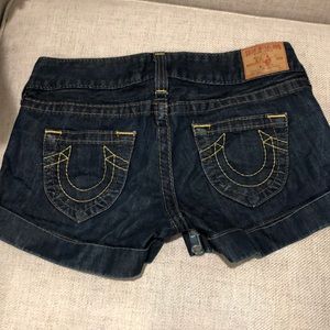 True Religion “Jess” Denim Shorts